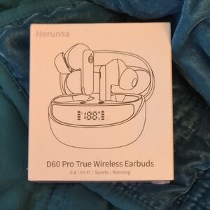 Nerunsa D60 Pro True Wireless Earbuds